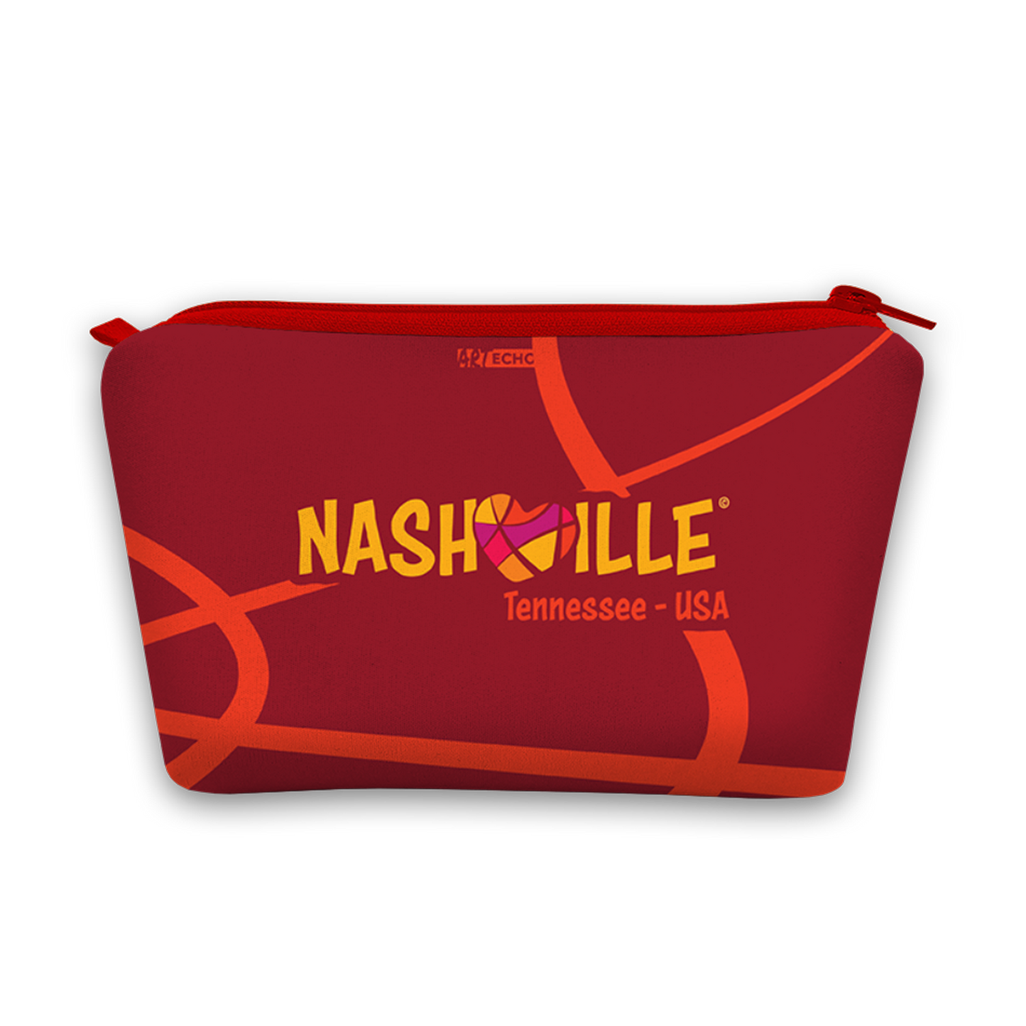 Travel Pouch with Customized Graphics Art ECHOO Collection