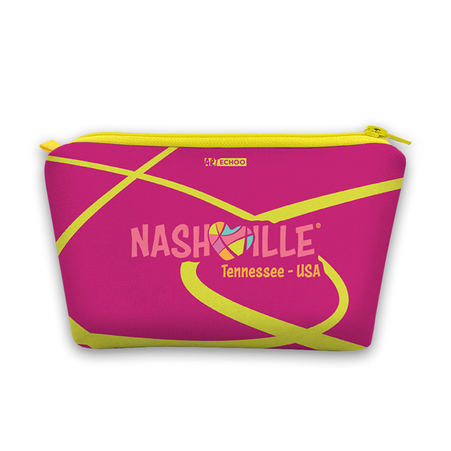 Travel Pouch with Customized Graphics Art ECHOO Collection