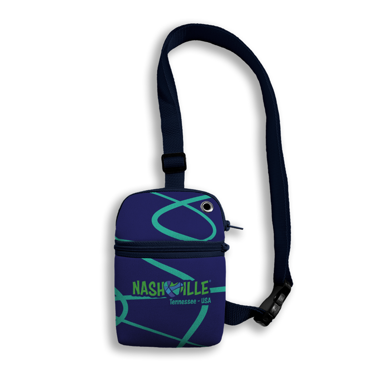 Shoulder Bag with Customized Graphics Art ECHOO Collection
