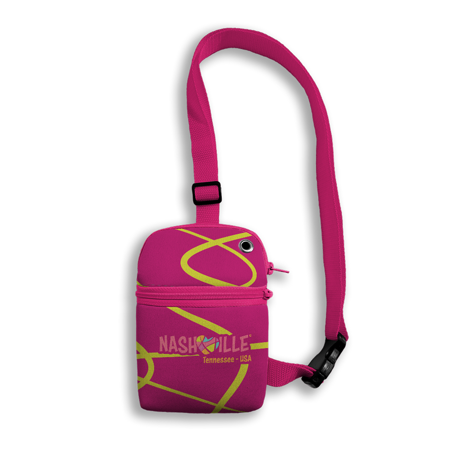Shoulder Bag with Customized Graphics Art ECHOO Collection
