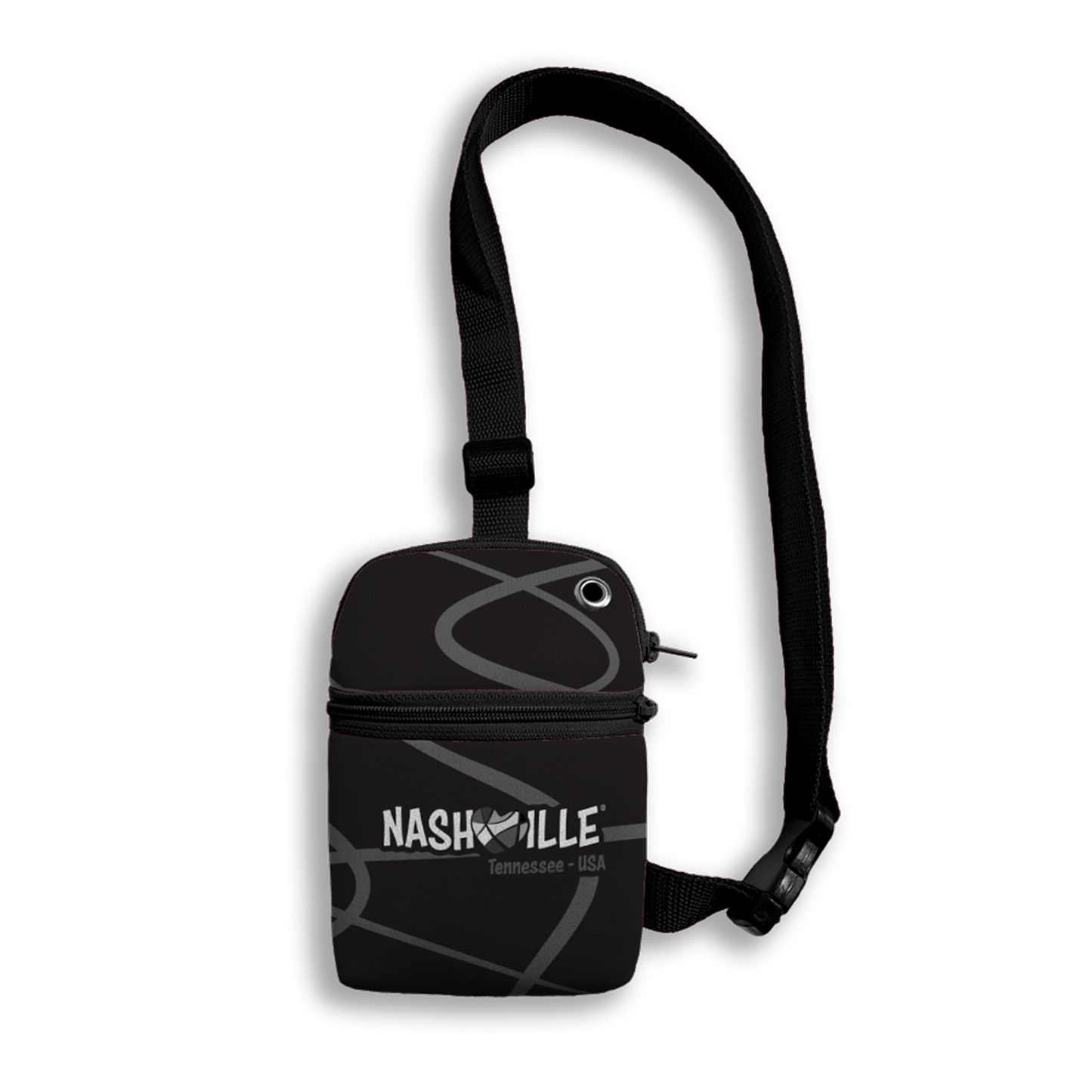 Shoulder Bag with Customized Graphics Art ECHOO Collection