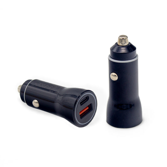 Power Adapter for lighter sockets + USB & USBC Ports and 15 Watt charging power