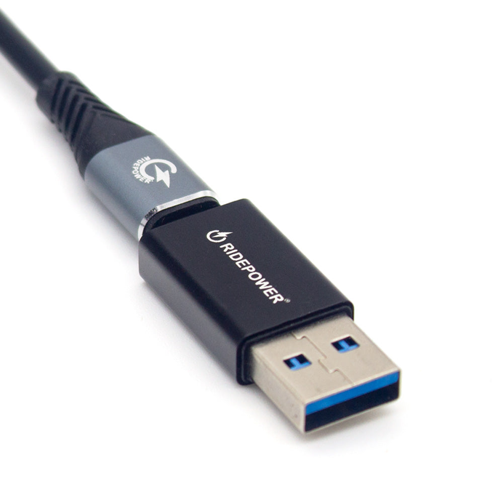 Male USB to Female USBC high performance phone cable and Port Adapter