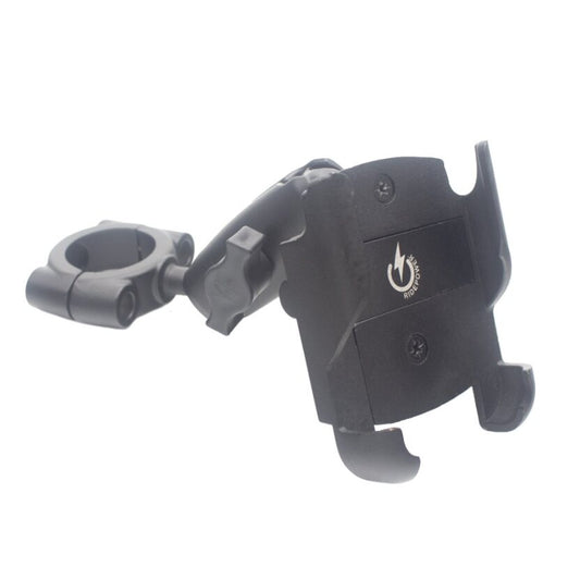 Large all-metal mount featuring articulating 1-inch ball mounting