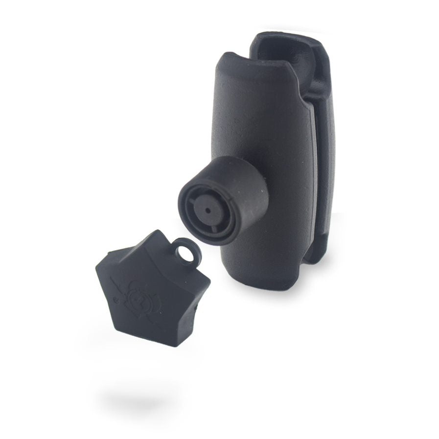 Standard All Metal Phone mount with articulating ball mounting and Security Union