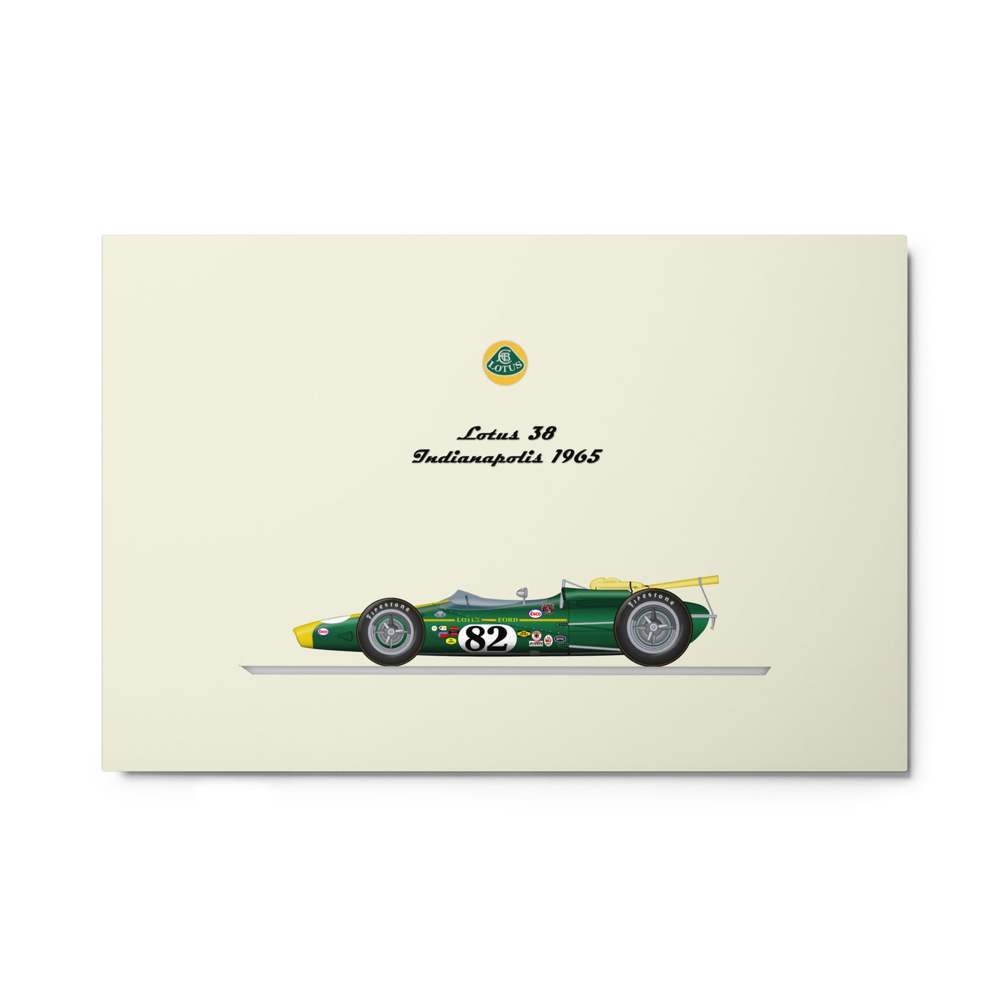 Car-Indycar-1965 Lotus 38 By Gianfranco Lanini