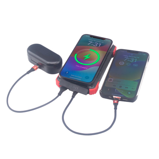 Portable Power Bank with Wireless Phone Charging