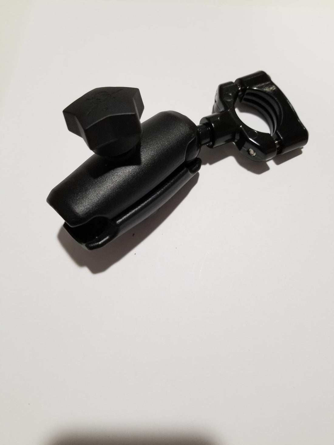 Aluminum Union for attaching Phone Mounts with Articulating 1" Ball 2 1/4 center to center