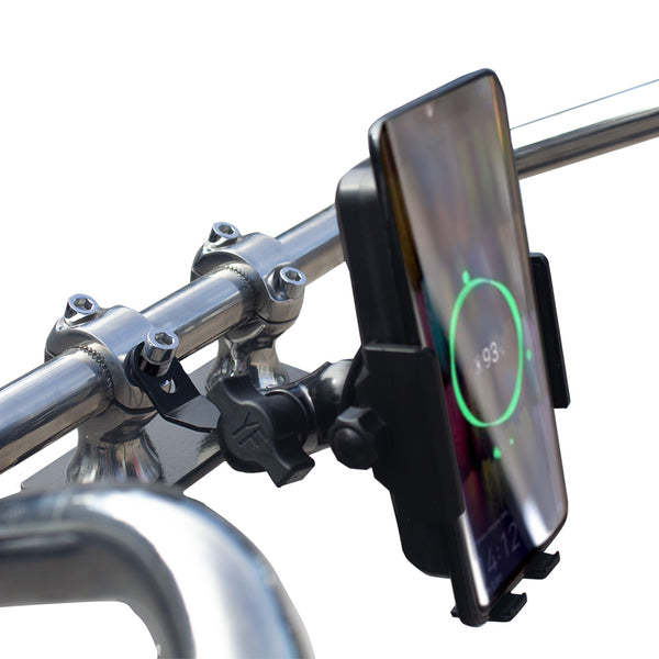 Mirror Mounting Bracket with 15/16" ball for Phone Mounts with Articulating Ball RidePower