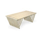 Coffee Table Modern Design Solid Wood L 54" x W 20" x H 17" XQuare eco-friendly