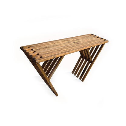 Buffet or Console Modern Design Wood Table 54" L x 15" D x 31 H XQuare eco-friendly