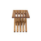 Stool or Table Solid Wood L 19" x W 15" x H 17" eco-friendly