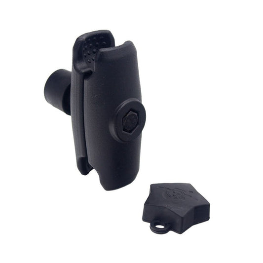 Security Union for Phone Mounts with Articulating Ball Center to Center 2 1/4"