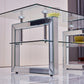 Transparent Tempered Glass Coffee Table by Blak Hom