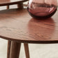 Solid Oak Wood Side Table by Blak Hom