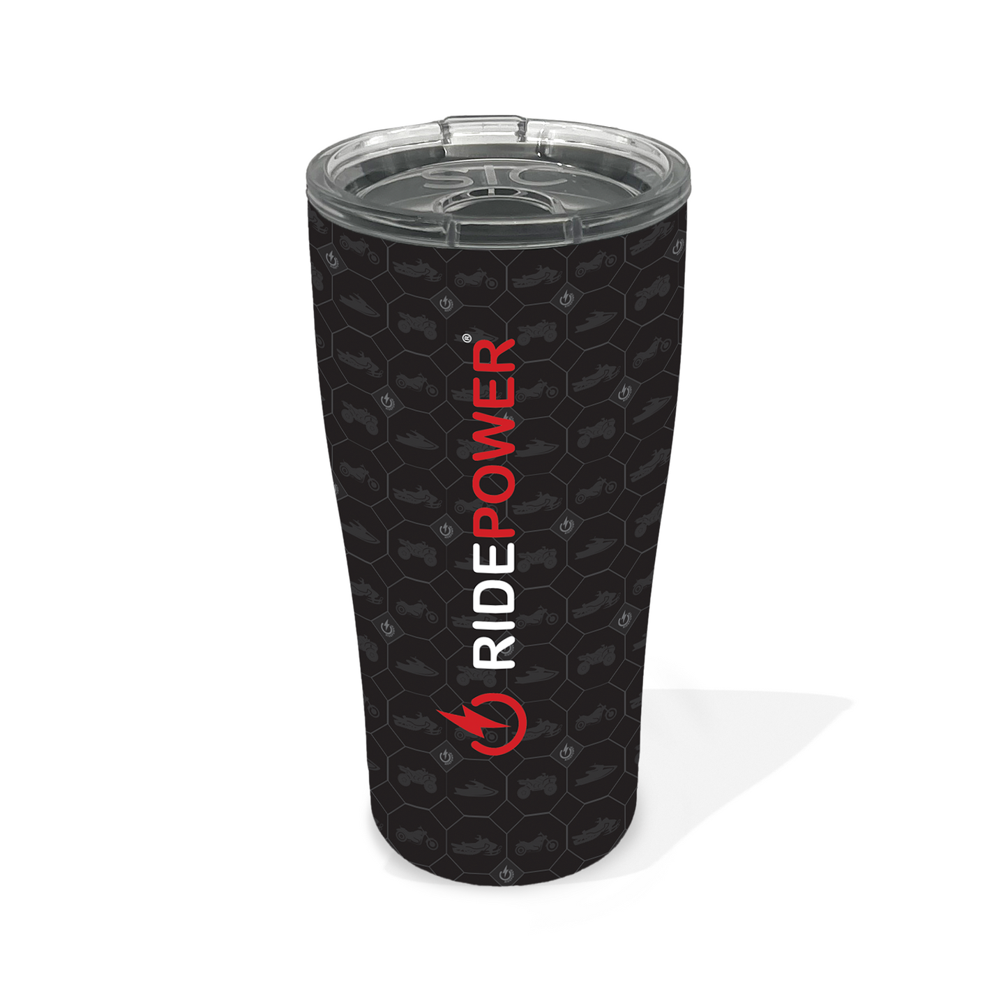 20 OZ Tumbler Double-walled + Copper Insulated RidePower Logo B