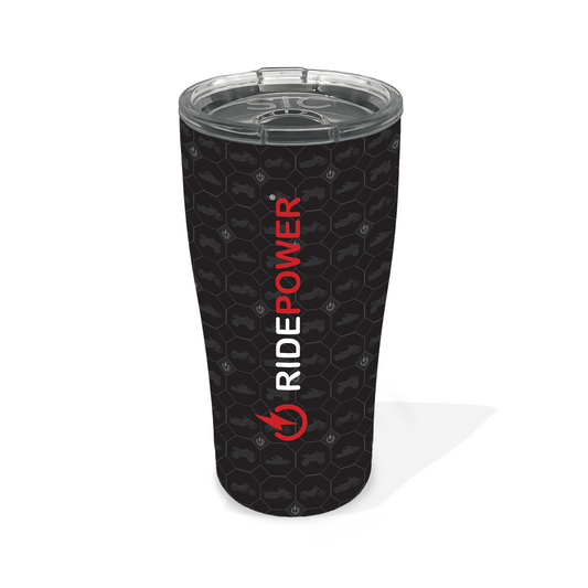 20 OZ Tumbler Double-walled + Copper Insulated RidePower Logo B