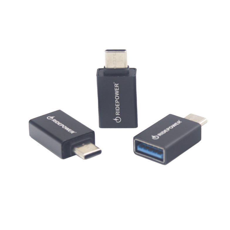 USB Female to USBC Male Adapter with data capability plus 3 A power