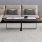 Minimalism Rectangle Coffee Table With Sintered Stone Top by Blak Hom