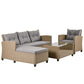 Set Of 4 Piece Outdoor, Patio Furniture by Blak Hom