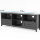 Black TV Stand for Living Room and Bedroom by Blak Hom