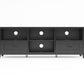 Black TV Stand for Living Room and Bedroom by Blak Hom