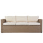 4-Piece Conversation Sofa Set with Beige Cushions by Blak Hom