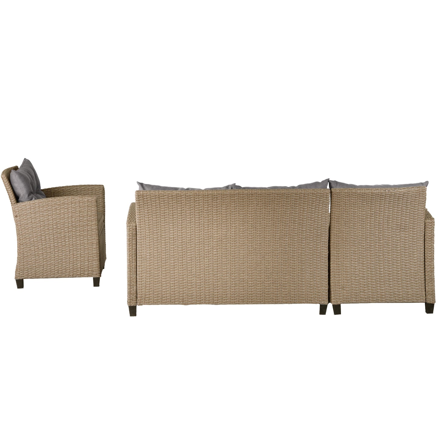 Set Of 4 Piece Outdoor, Patio Furniture by Blak Hom