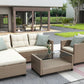 Set Of 4 Piece Outdoor, Patio Furniture by Blak Hom