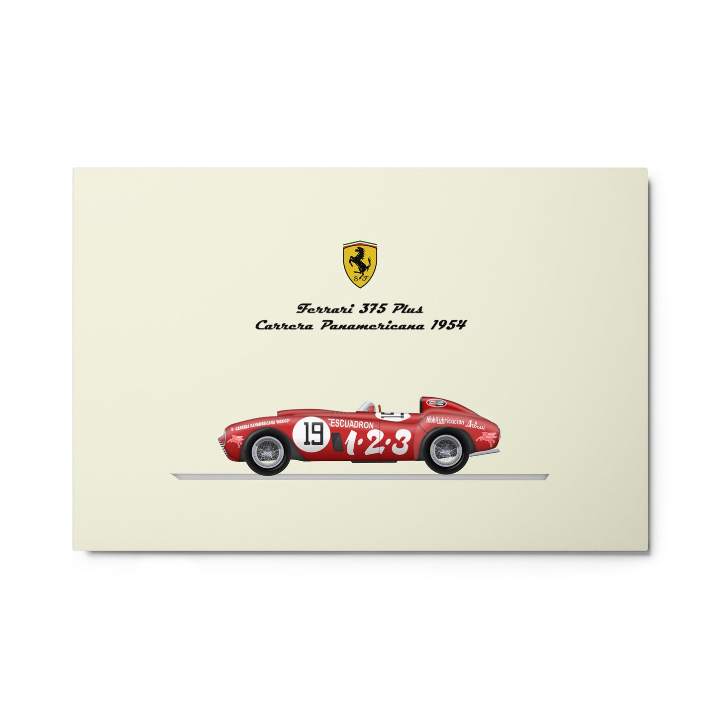 Car-WSC Ferrari 375 Plus-Carrera 1954 By Gianfranco Lanini