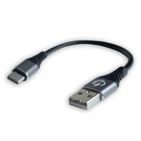 7 1/2" Phone Charging Cable male USB to male USBC