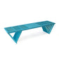 Bench Wood Backless Modern Design 72" x W 18" x H 17" XQuare eco-friendly
