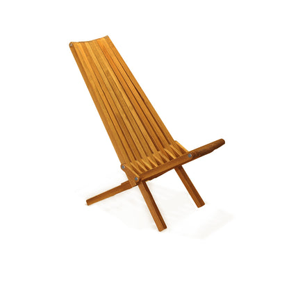 GloDea Folding wood Chair X45, crafted from eco-friendly pinewood and assembled with stainless steel hardware for exceptional durability.