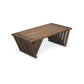 Coffee Table Modern Design Solid Wood L 36" x W 21" x H 13" XQuare eco-friendly