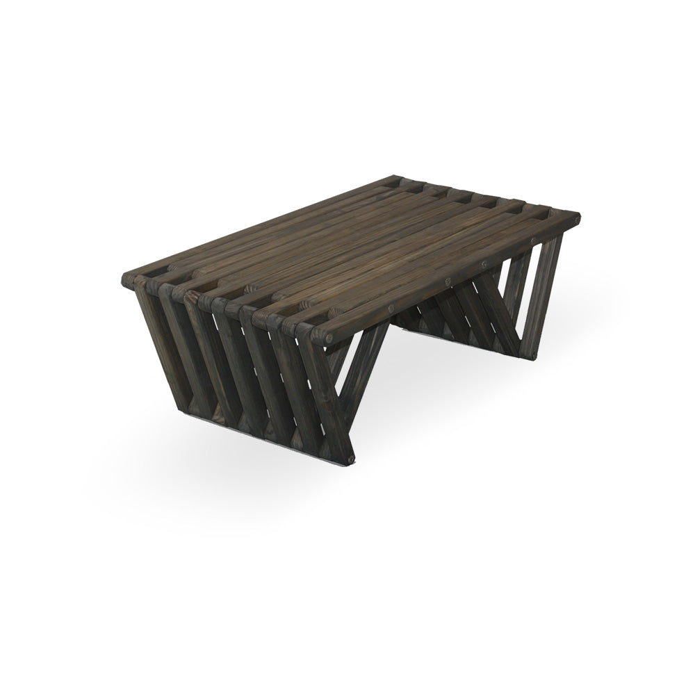 Coffee Table Modern Design Solid Wood L 36" x W 21" x H 13" XQuare eco-friendly