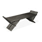 French Bench Solid Wood 54" L x 21" D x 17 H XQuare eco-friendly